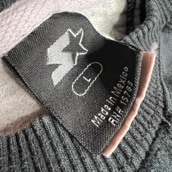 Vintage Starter Sweatshirt Black Pullover Crewneck Logo Embroidery Men’s Size L - Picture 7 of 9